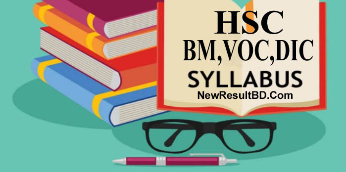 HSC BM, Vocational, DIC Short Syllabus 2021 HSC BM, Vocational, DIC Short Syllabus 2021