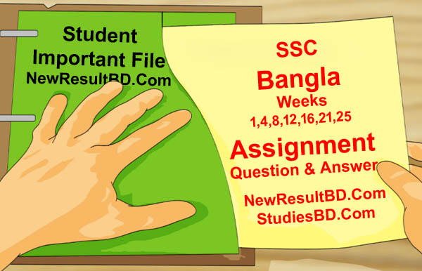 SSC Bangla Assignment 2022 Answer