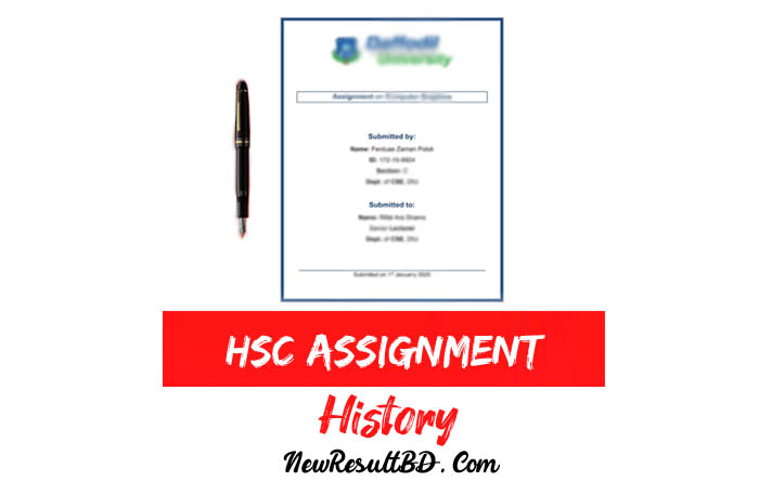 HSC History Assignment 2021 & 2022 Answer HSC History Assignment 2021 & 2022 Answer