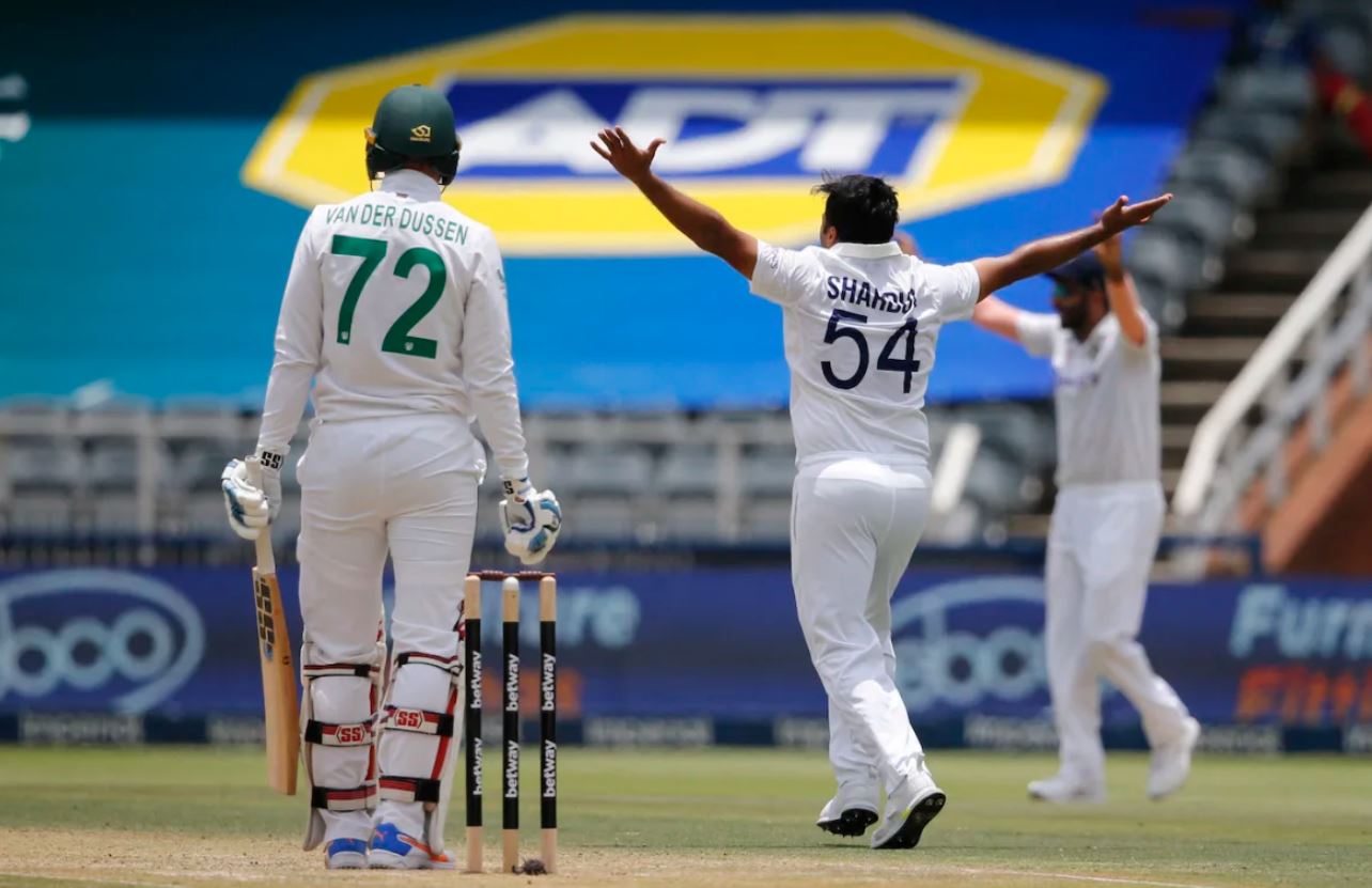 Shardul took the first ‘Five’ wicket over Dussen controversy Shardul took the first ‘Five’ wicket over Dussen controversy