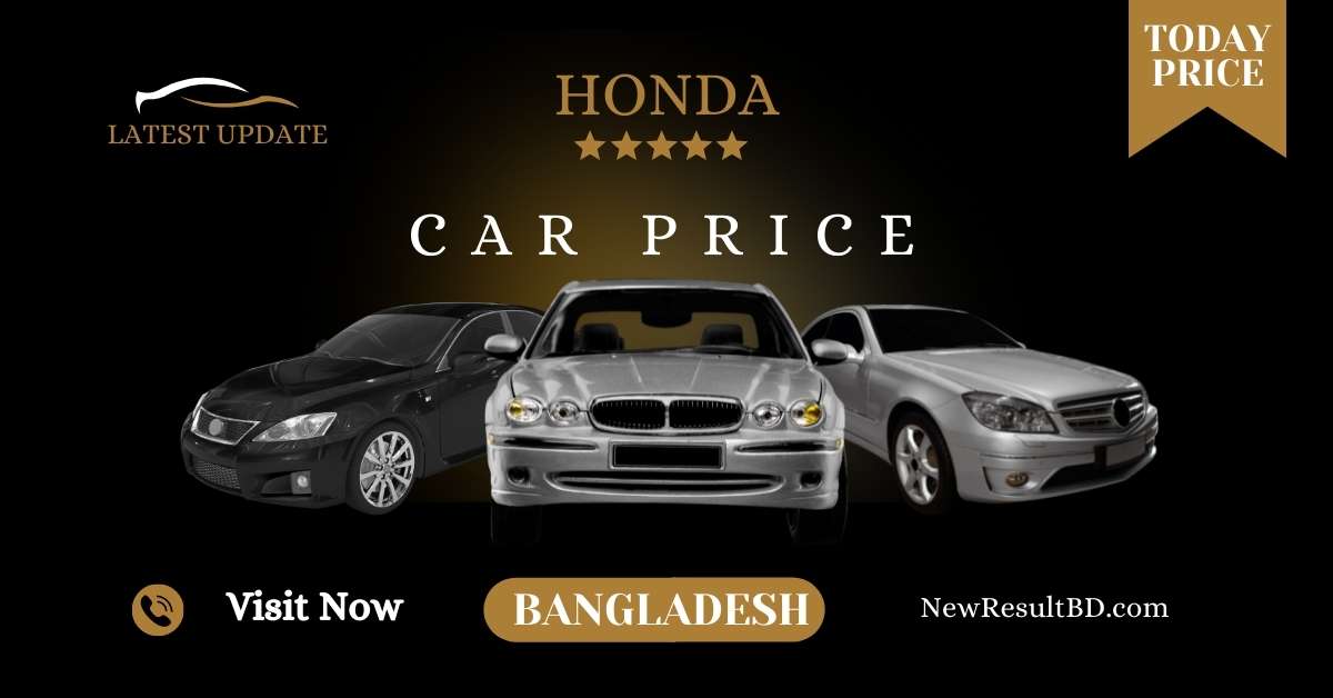Honda Car Price in Bangladesh