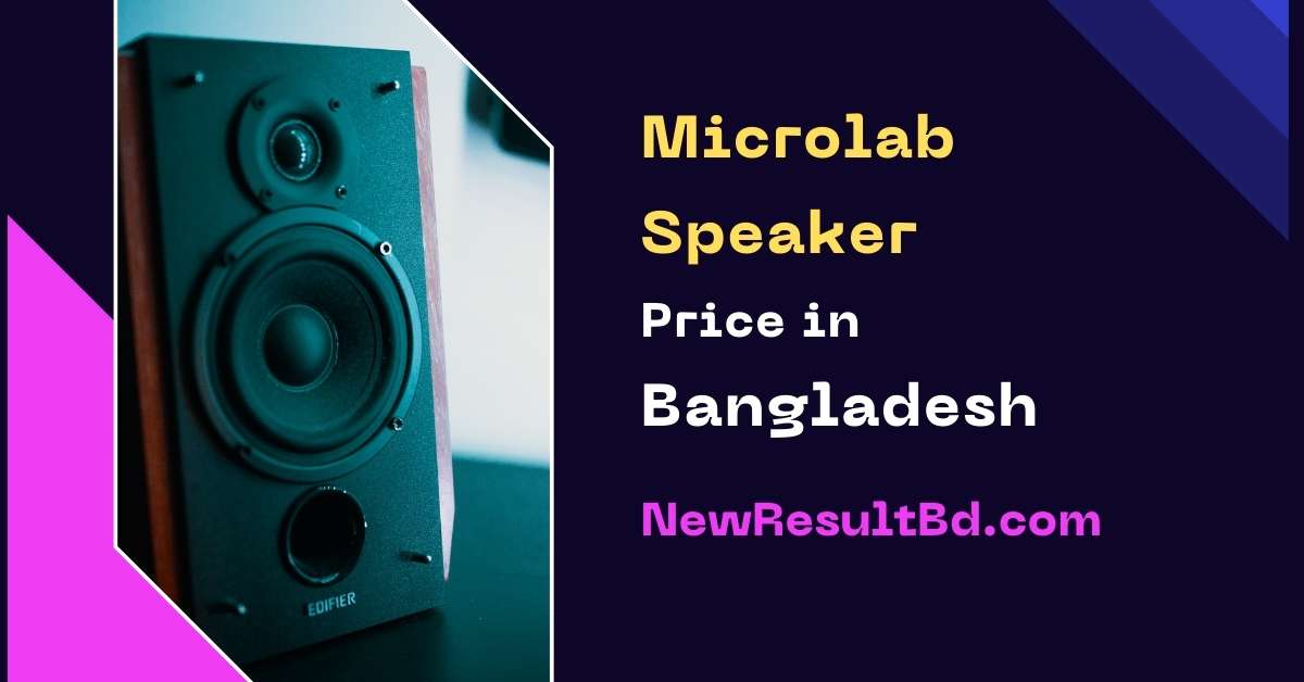 Microlab Speaker Price in Bangladesh