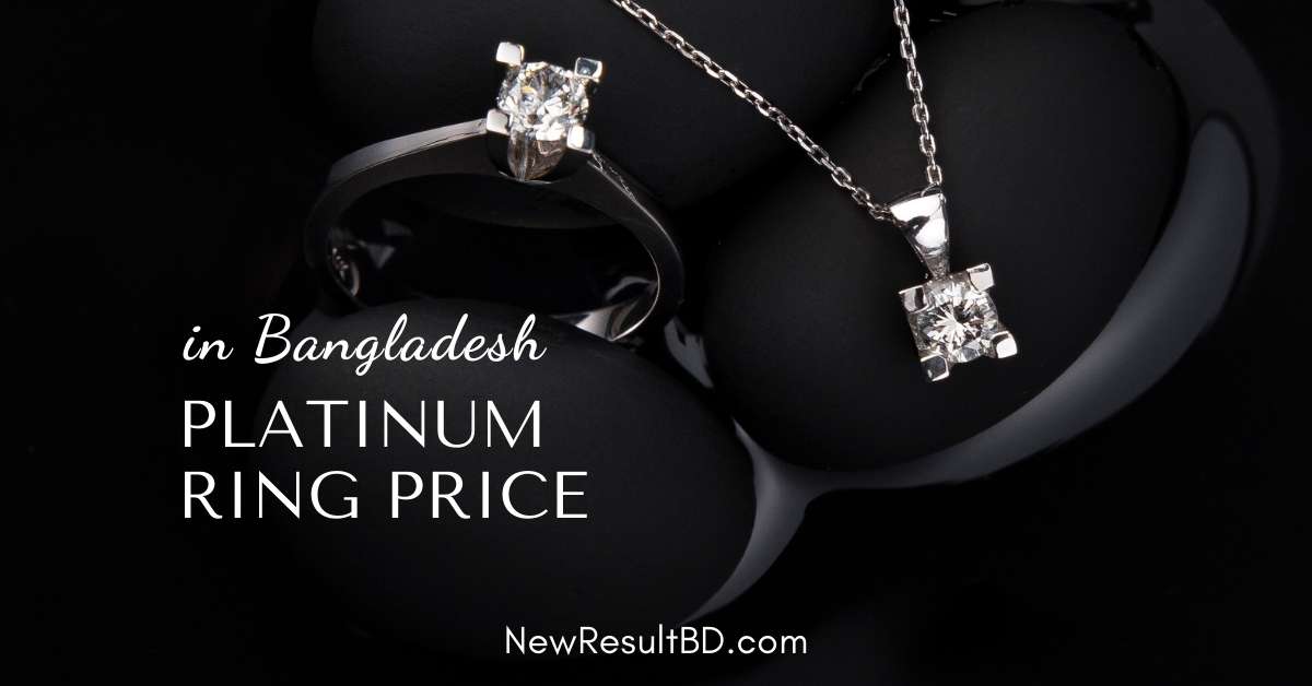 Platinum Ring Price in Bangladesh