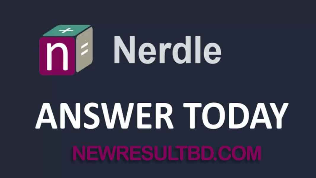 Nerdle 135 Answer June 3, 2022 (6/3/22) Nerdle 135 Answer June 3, 2022 (6/3/22)