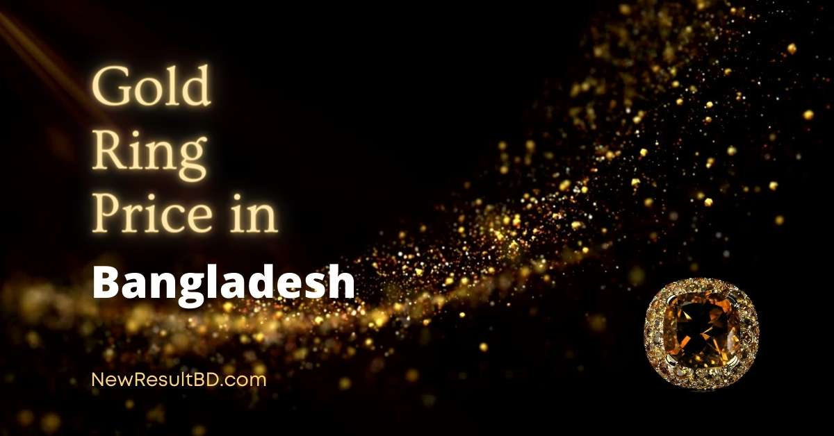 Gold Ring Price in Bangladesh
