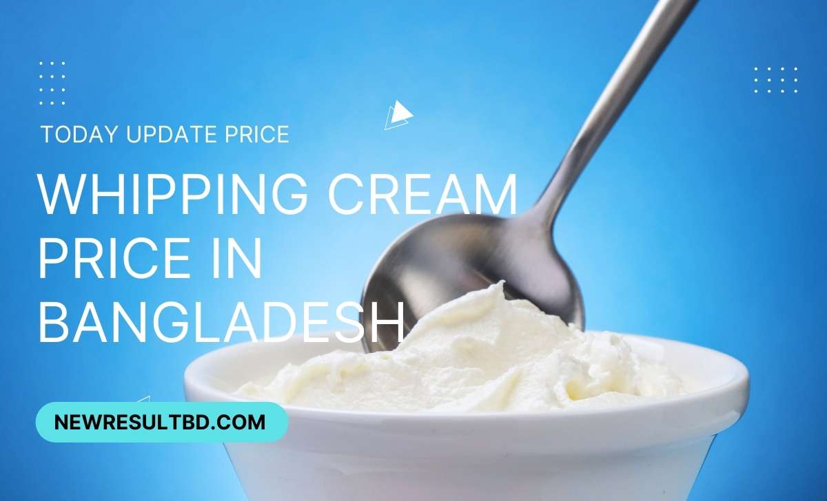 Whipping cream price in Bangladesh