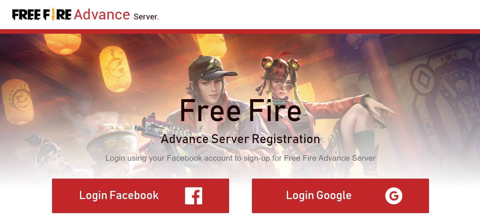 Garena Free Fire OB41 Advance Server Registration Process