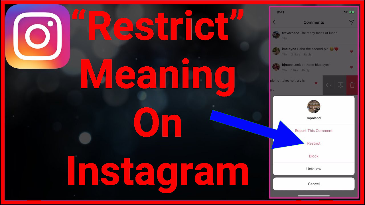 What Happens & Means When You Restrict Someone on Instagram