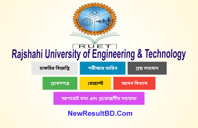 RUET Job Circular 2024 RUET Job Circular 2024